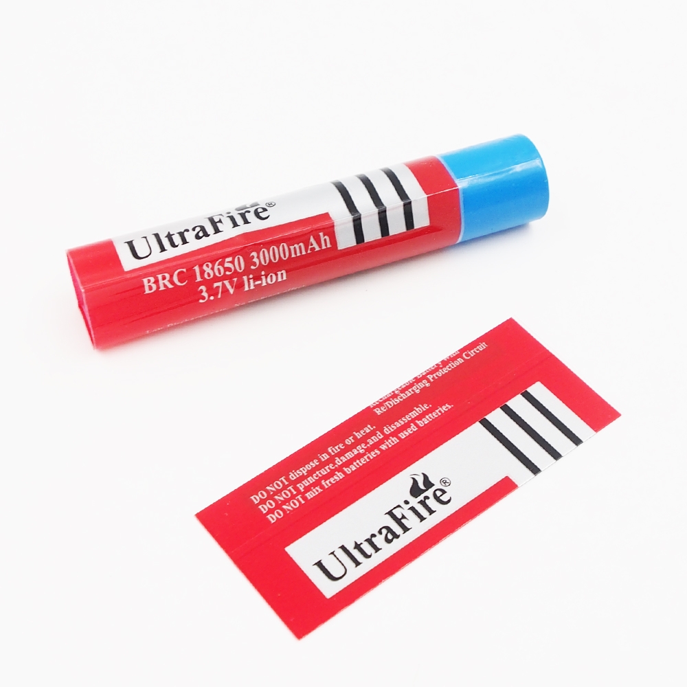 18650 apsauginė plėvelė raudona