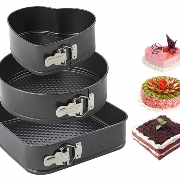 3 metalinių formų rinkinys