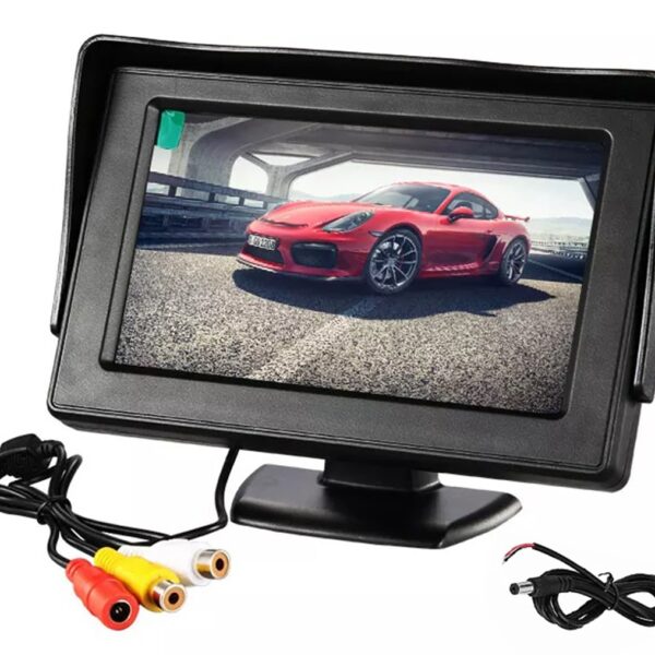 4,3 colio LCD ekranas