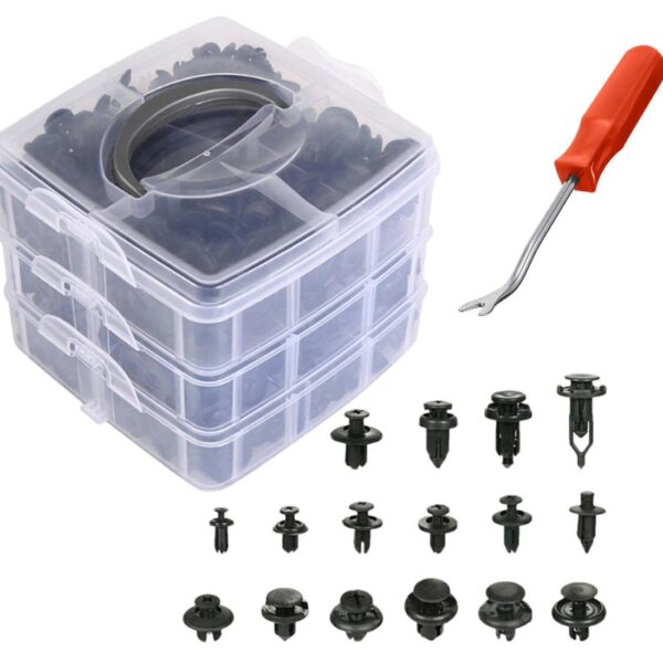 625 automobilių kaiščių/smeigių rinkinys