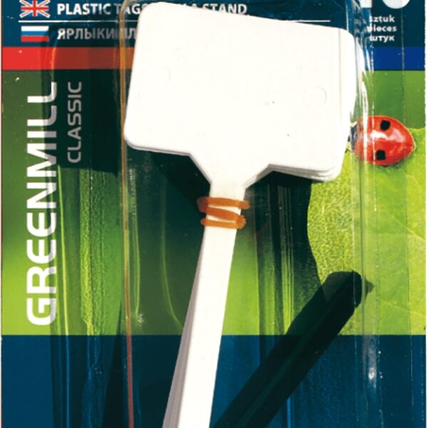 Augalų žymekliai, 10 vnt. su pieštuku
