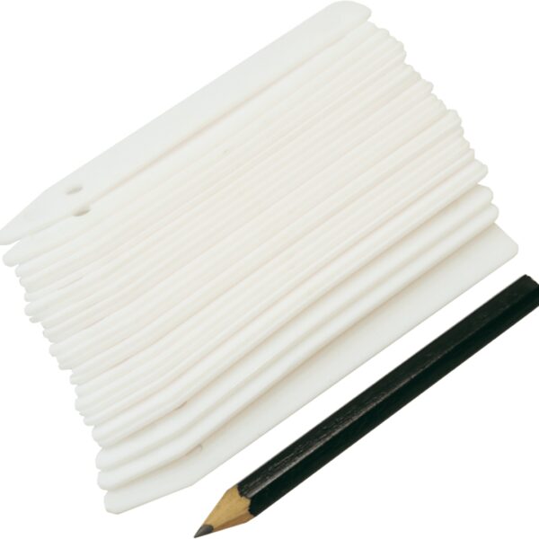 Augalų žymekliai, 25 vnt. su pieštuku