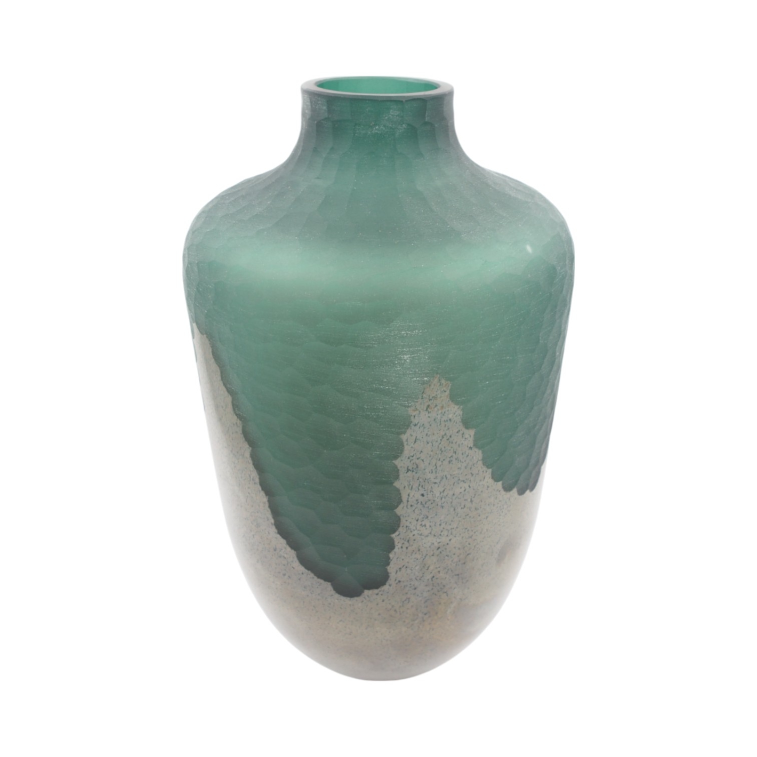 Dekoratyvinė stiklo vaza 24×44 cm