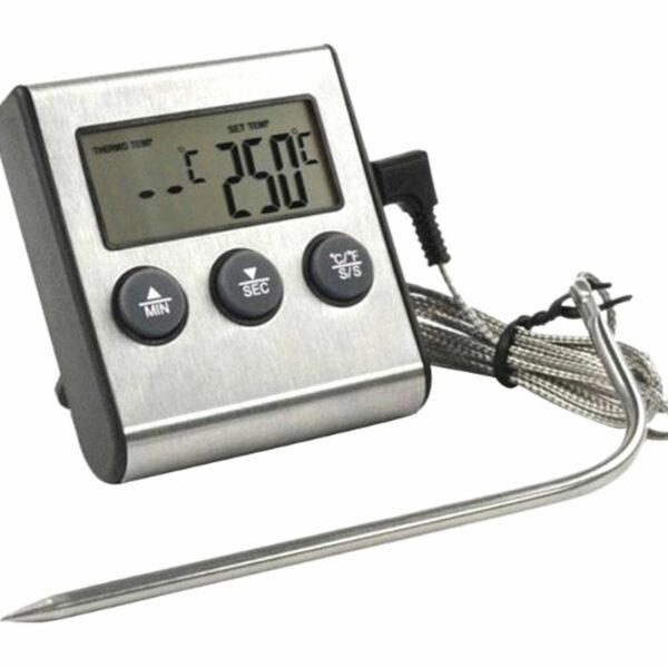 Skaitmeninis Termometras Rūkyklai, Griliui, Maistui