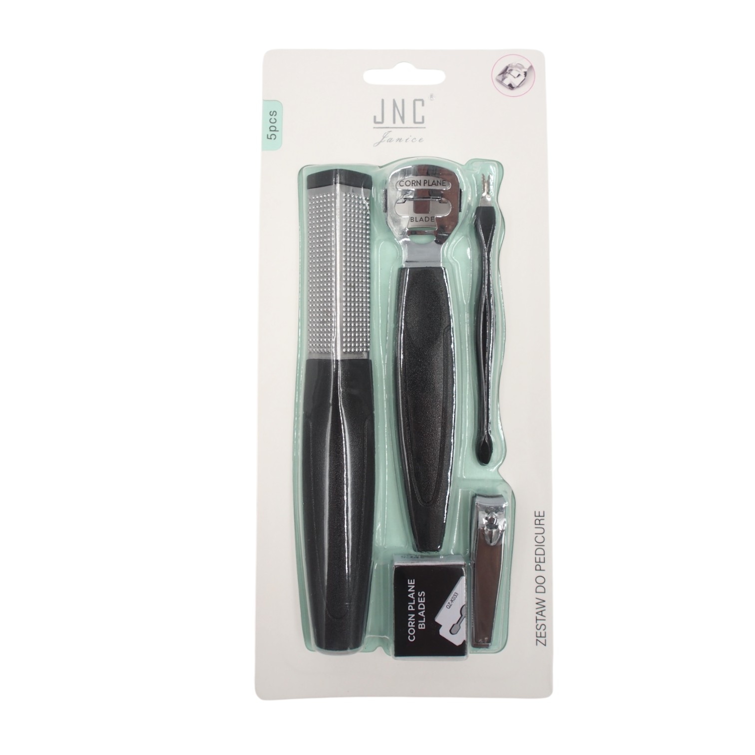 JNC pedikiūro rinkinys – 5 dalių