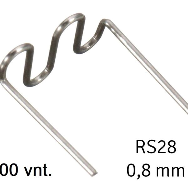Kabių rinkinys plastiko suvirintojams