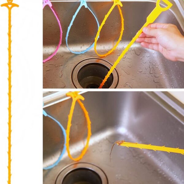 Kanalizacijos valymo kabliukas