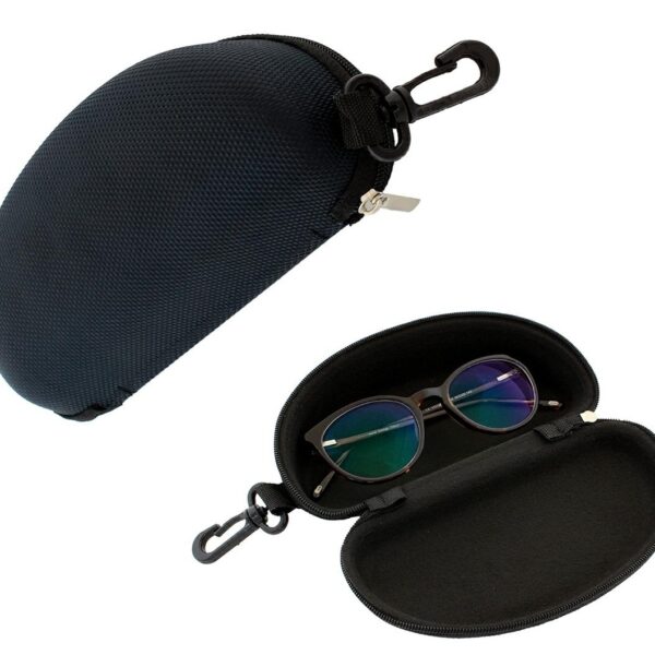 Kietas akinių dėklas.