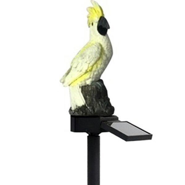 LED saulės sodo lempa – Papūga