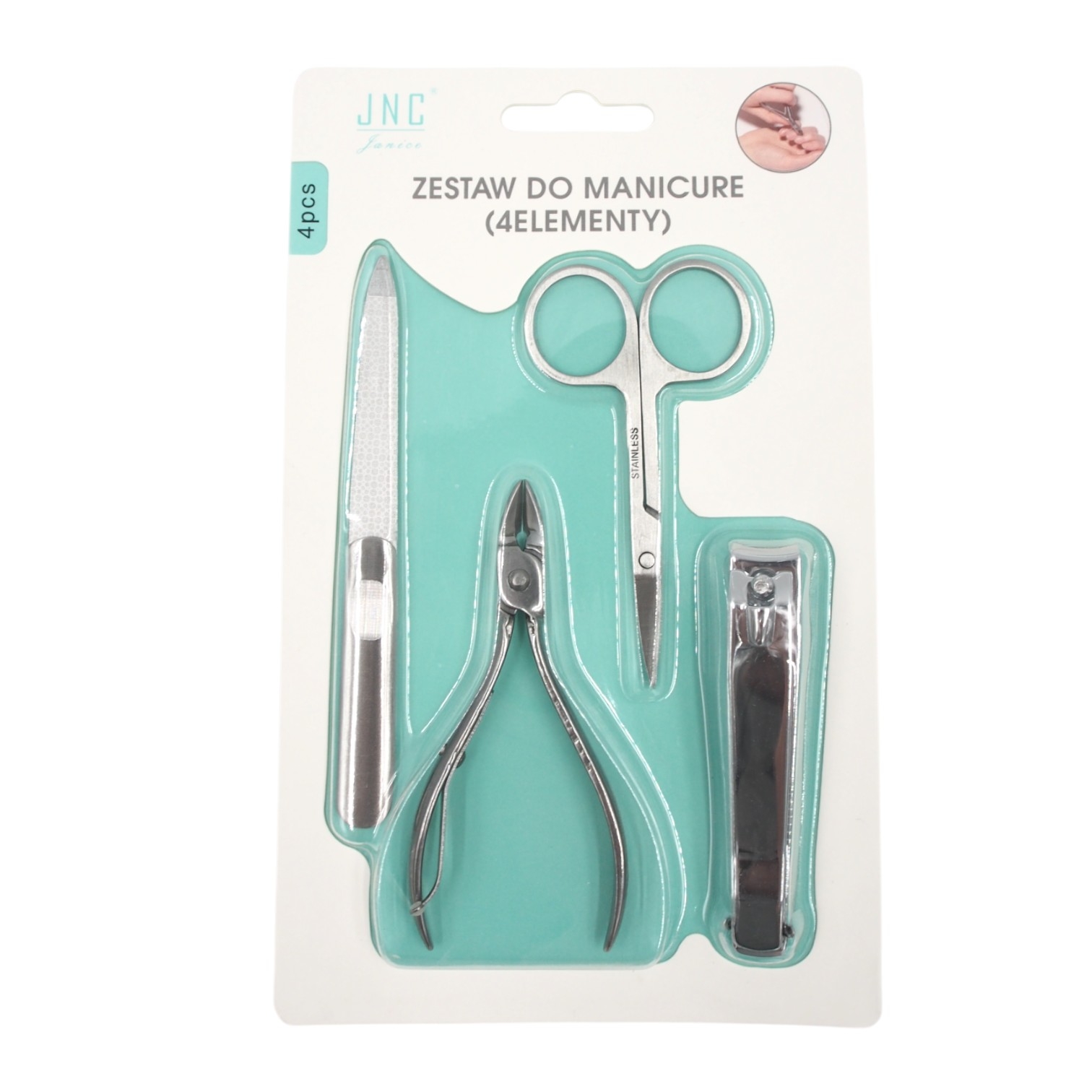 Manikiūro rinkinys „JNC“ – 4 dalių