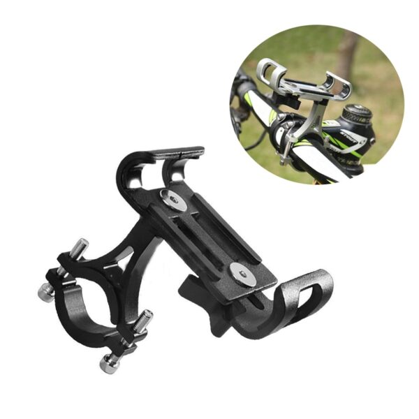 Metalinis telefono laikiklis (dviračiui)