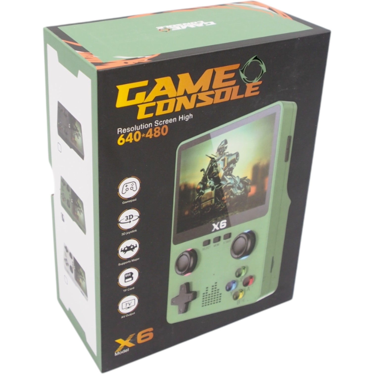 Nešiojama žaidimų konsolė X6