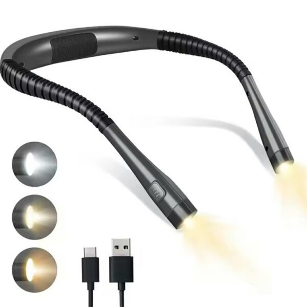 Lanksti LED lemputė skaitymui