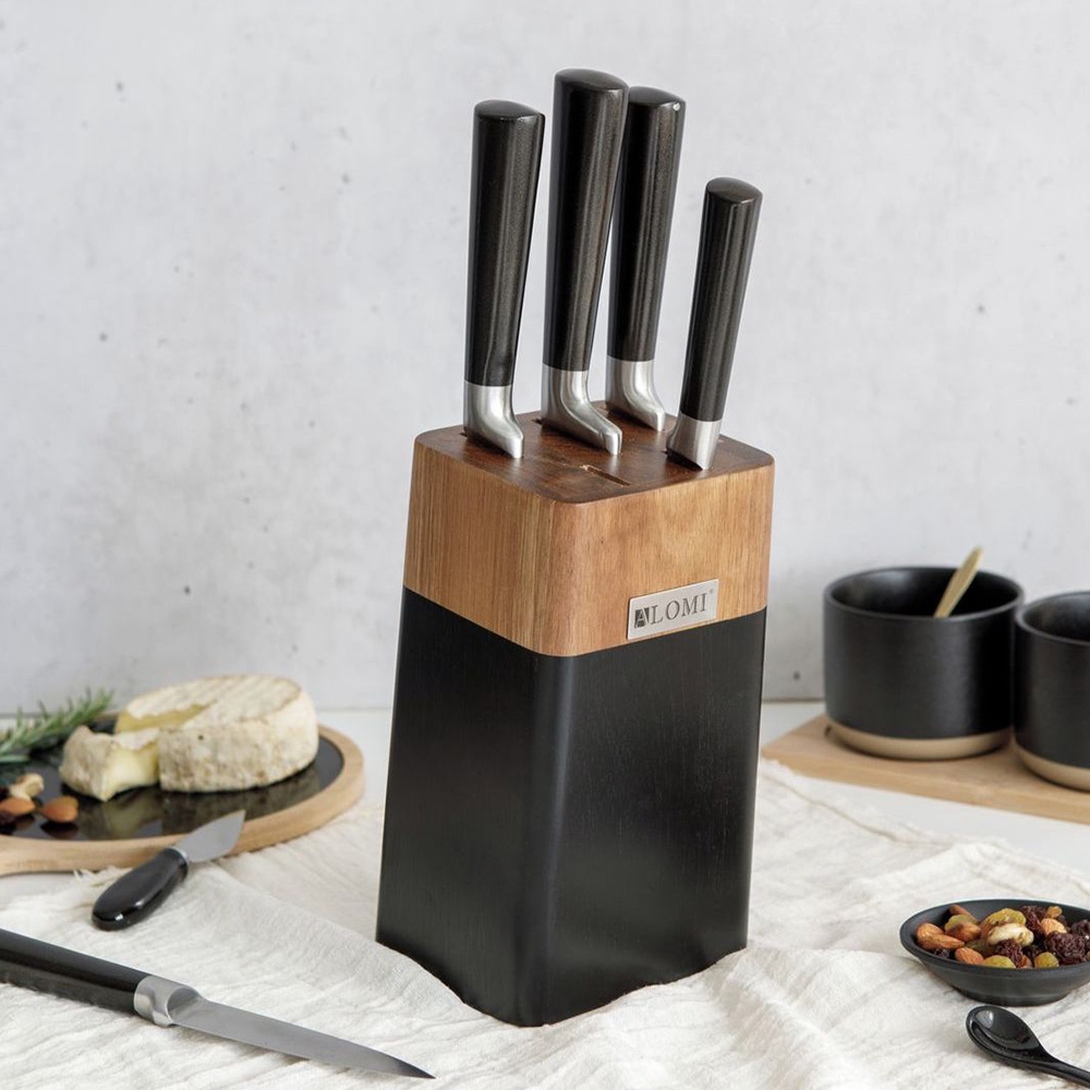 Peilių rinkinys su stovu XLINE+