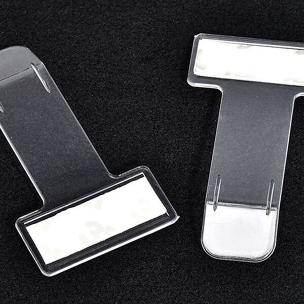 Plastikinis laikiklis parkavimo kortelėms 2 Vnt.