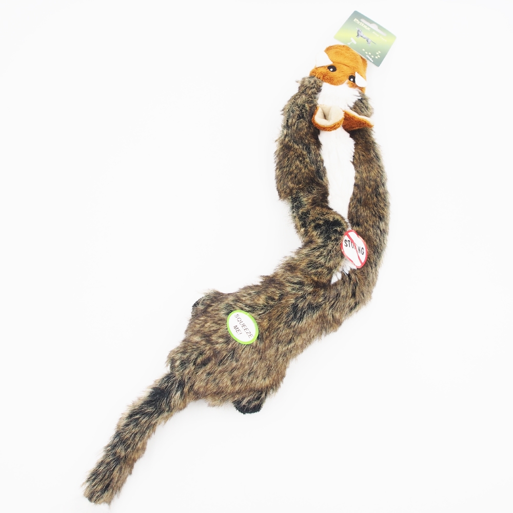 Pliušinis šuns žaislas su cypsinukais