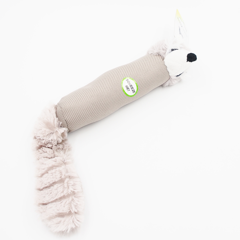 Pliušinis šuns žaislas „Vilkas“ su cypsinuku