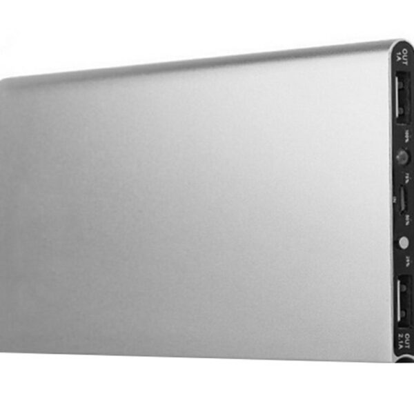 POWER BANK 20000 Išorinė Baterija (Sidabrinė)