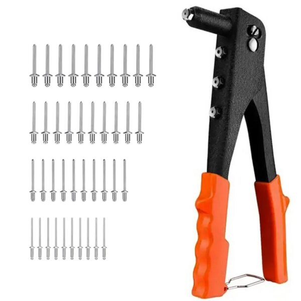 Rankinė kniedė su antgaliais