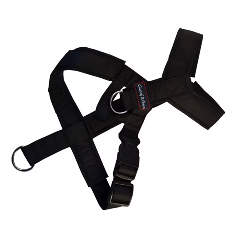 S Gustaf & Evita šunų petnešos juodos