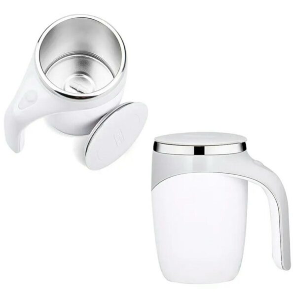 Savaime maišantis puodelis, Baltas