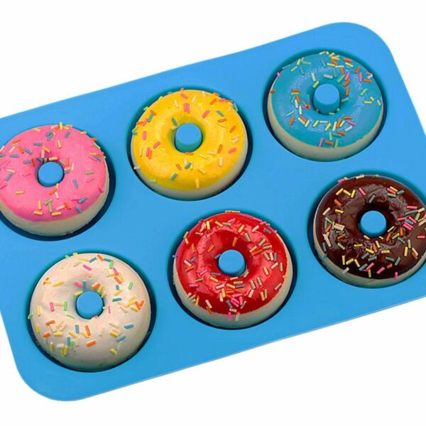 Silikoninė forma spurgoms kepti