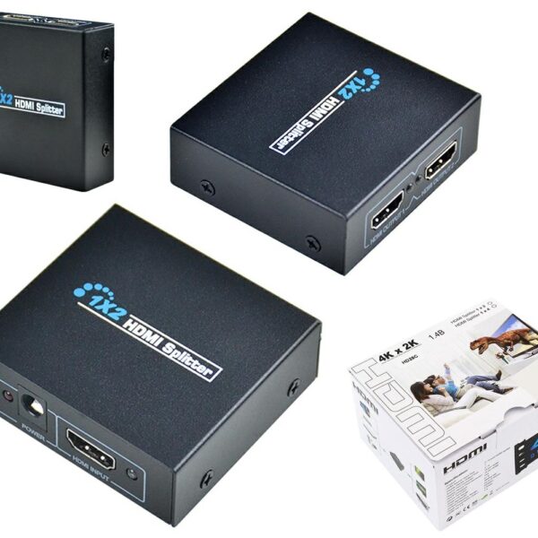 Skirstytuvas SPLITTER HDMI 1x2 4K