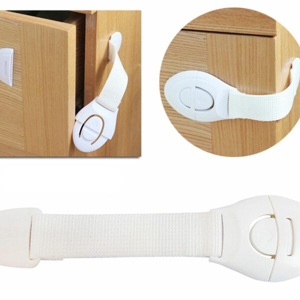 Spintelių ir stalčių apsauga 10vnt.