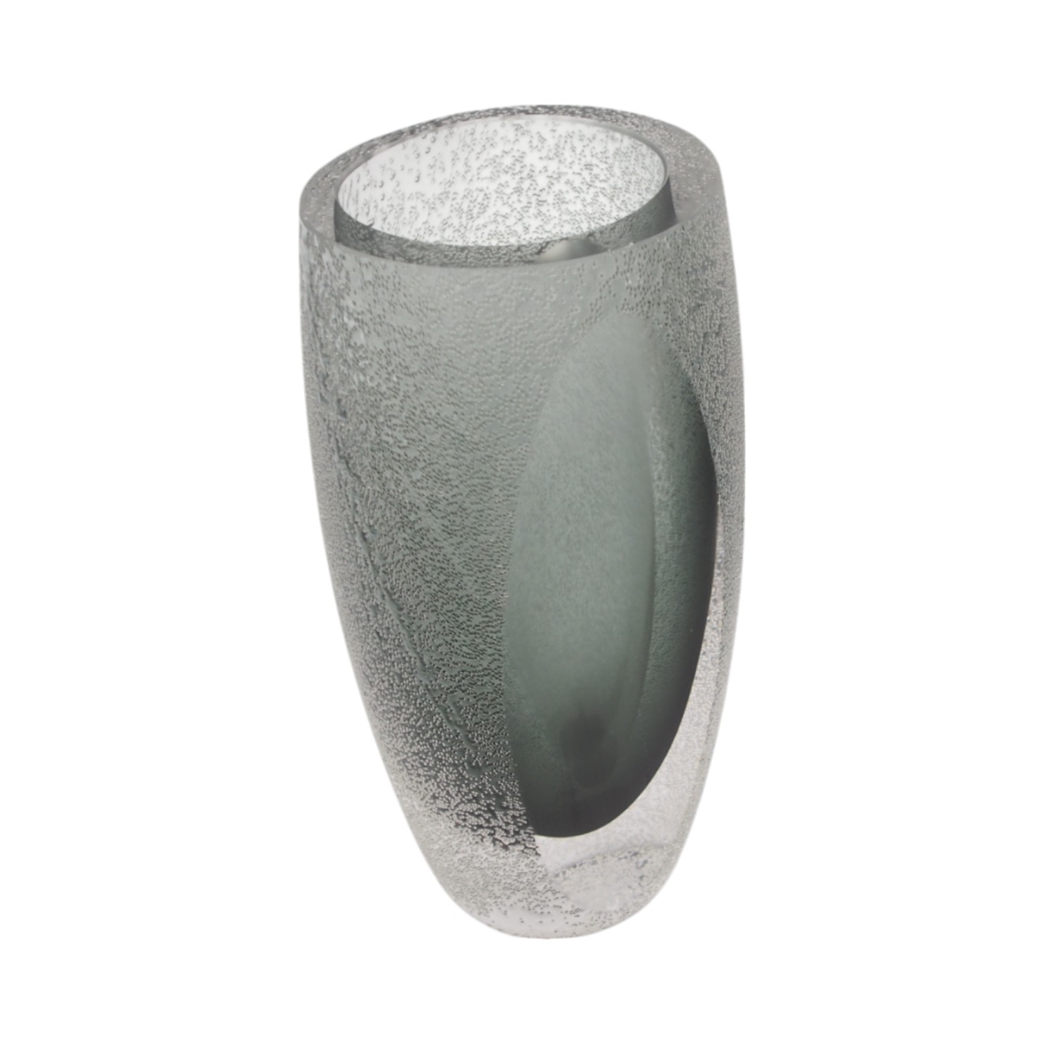 Stiklinė vaza – 10.5×8.5×21 cm