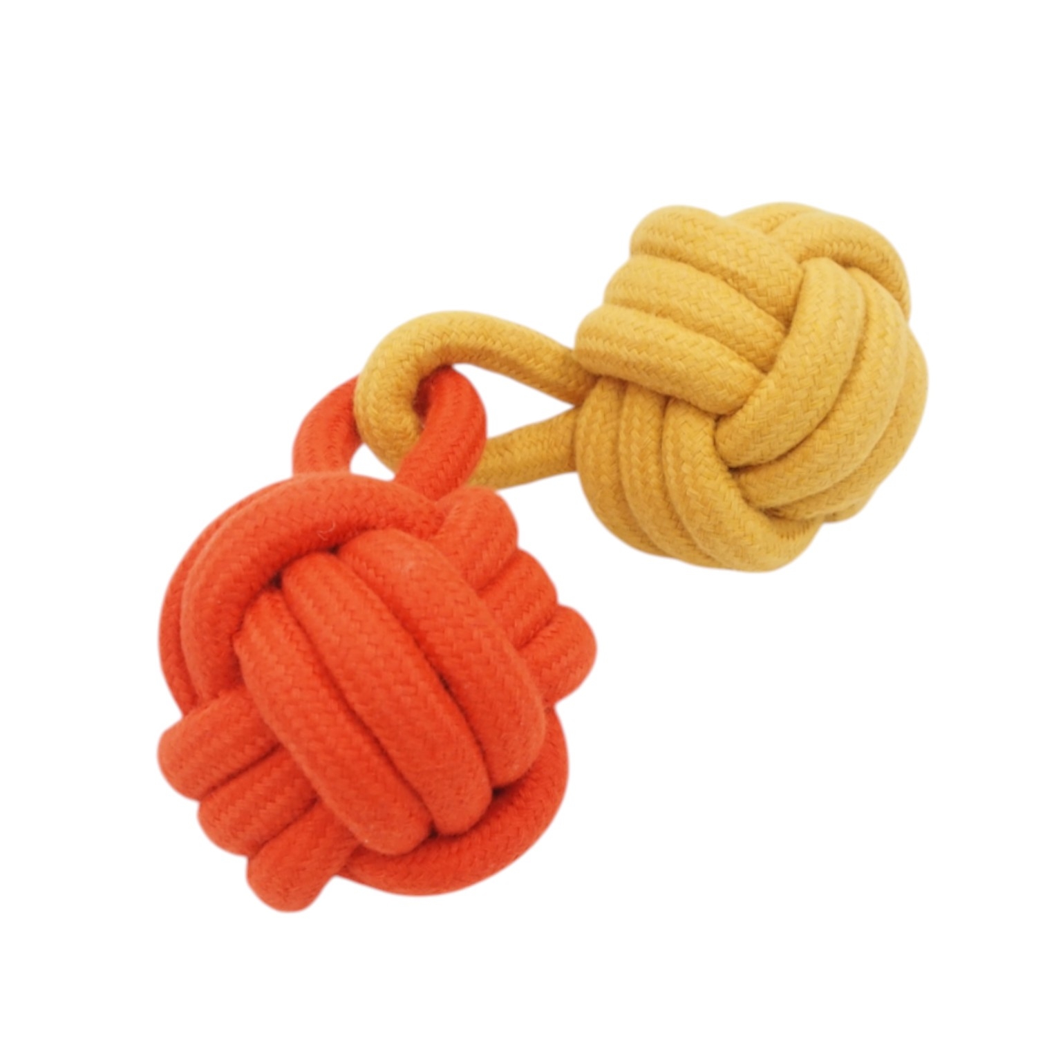 Šuns žaislas virvės kamuoliai