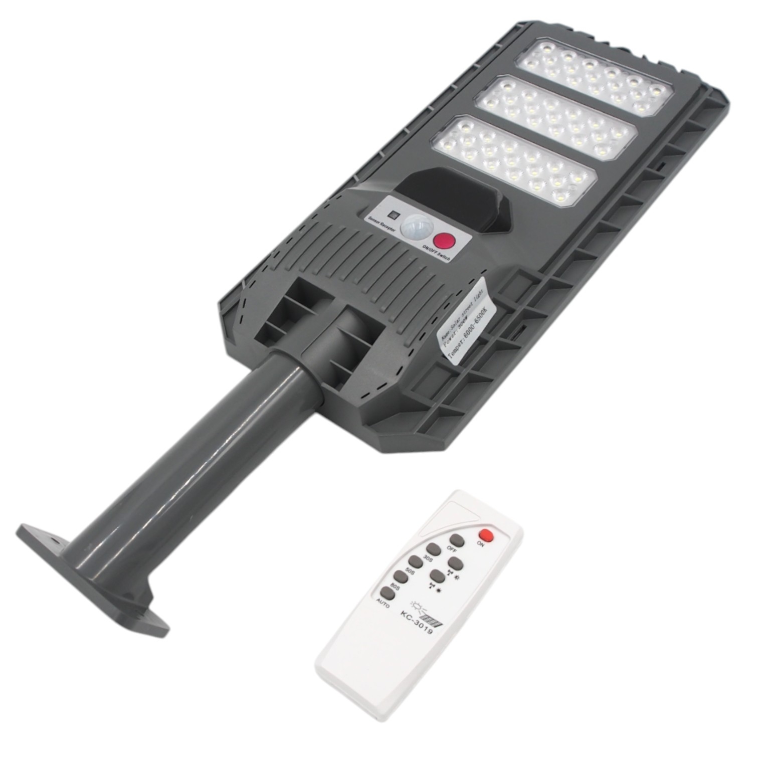 Šviestuvas su saules panele TR1942