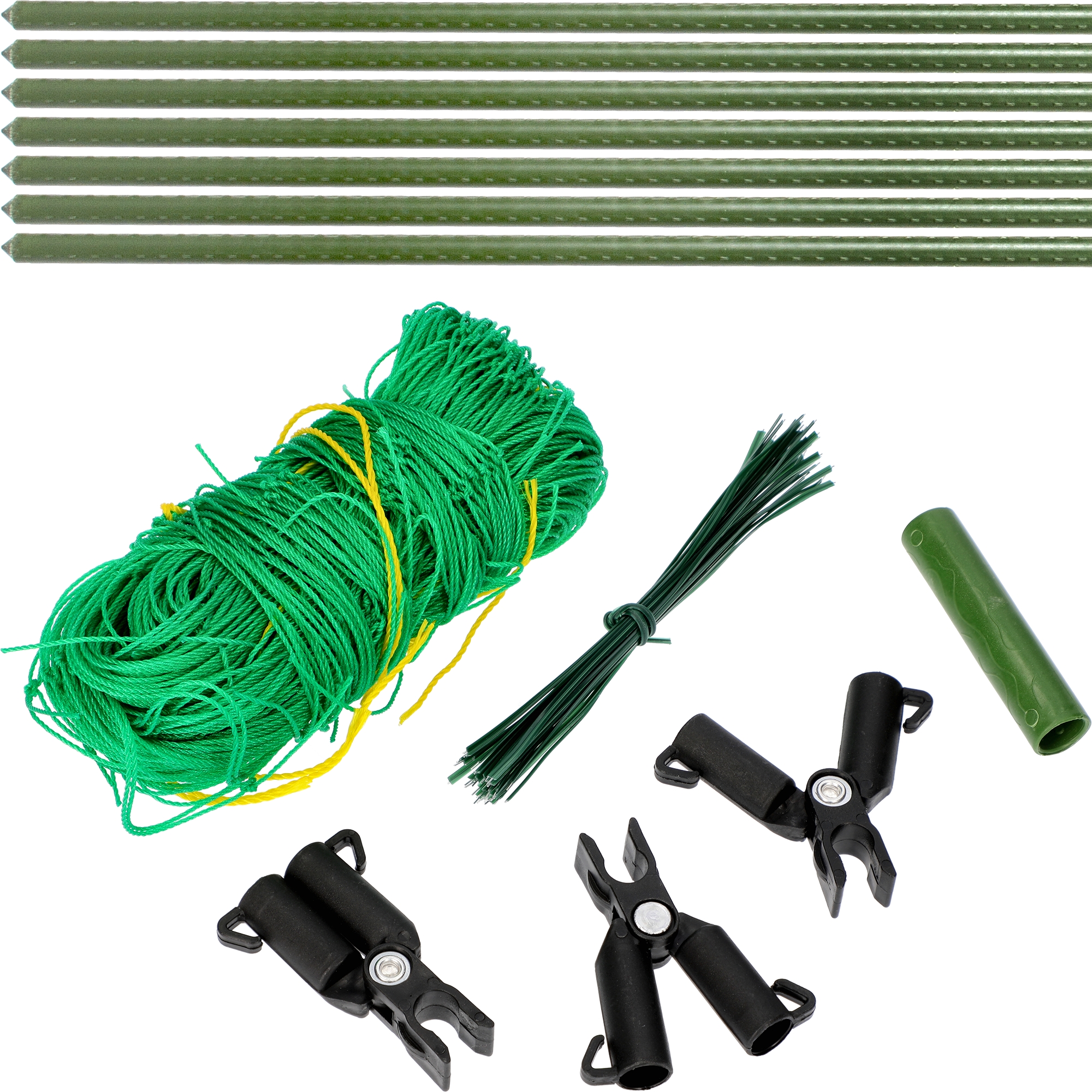 Universalus rinkinys daržovių ir gėlių atramoms