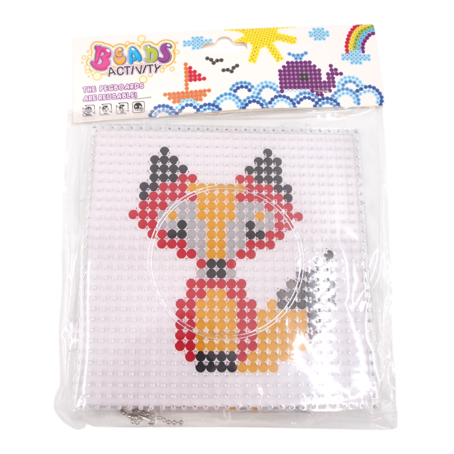 Vaikiškas karoliukų rinkinys „Lapelė“ (lapiukas)