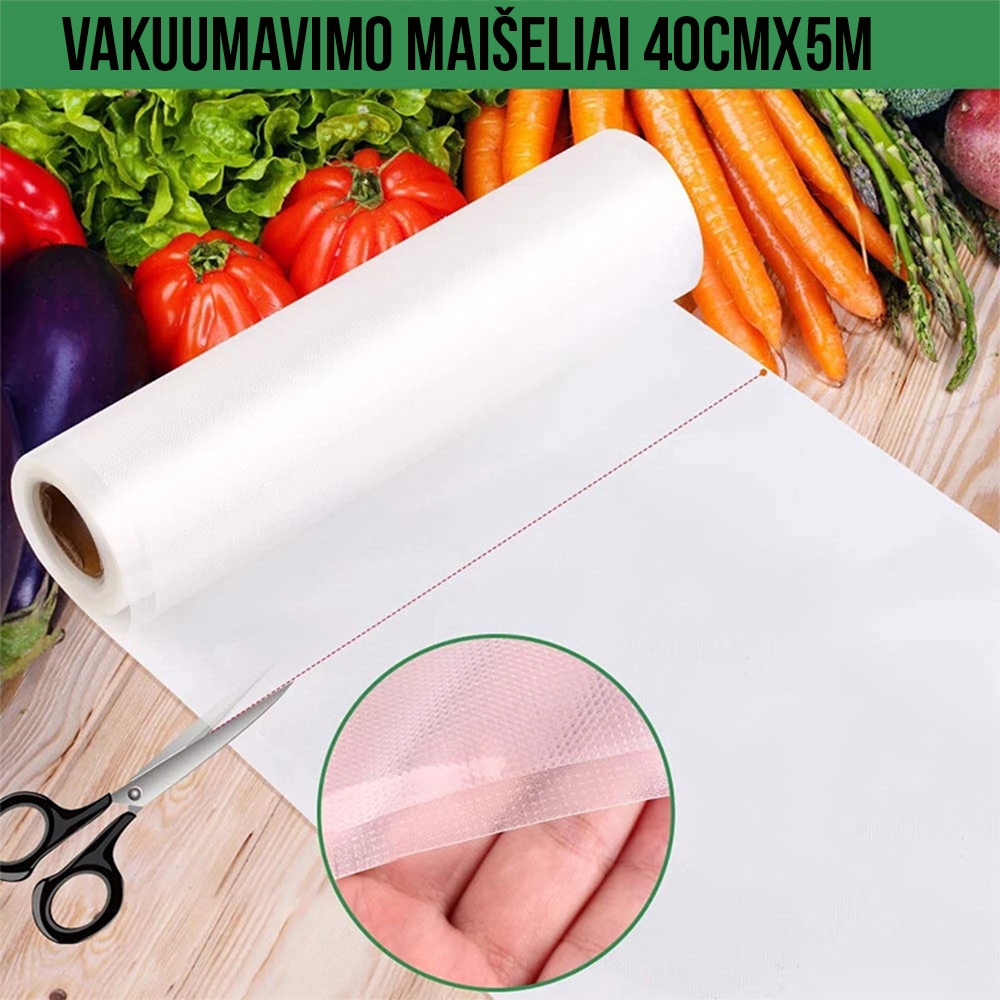 Vakuumavimo maišeliai "Rankovė" L