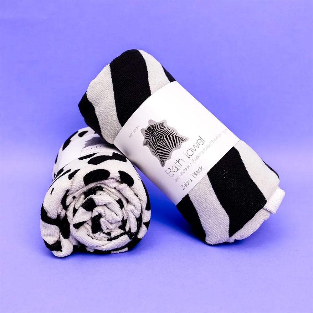 Vonios rankšluostis "Leo Black"