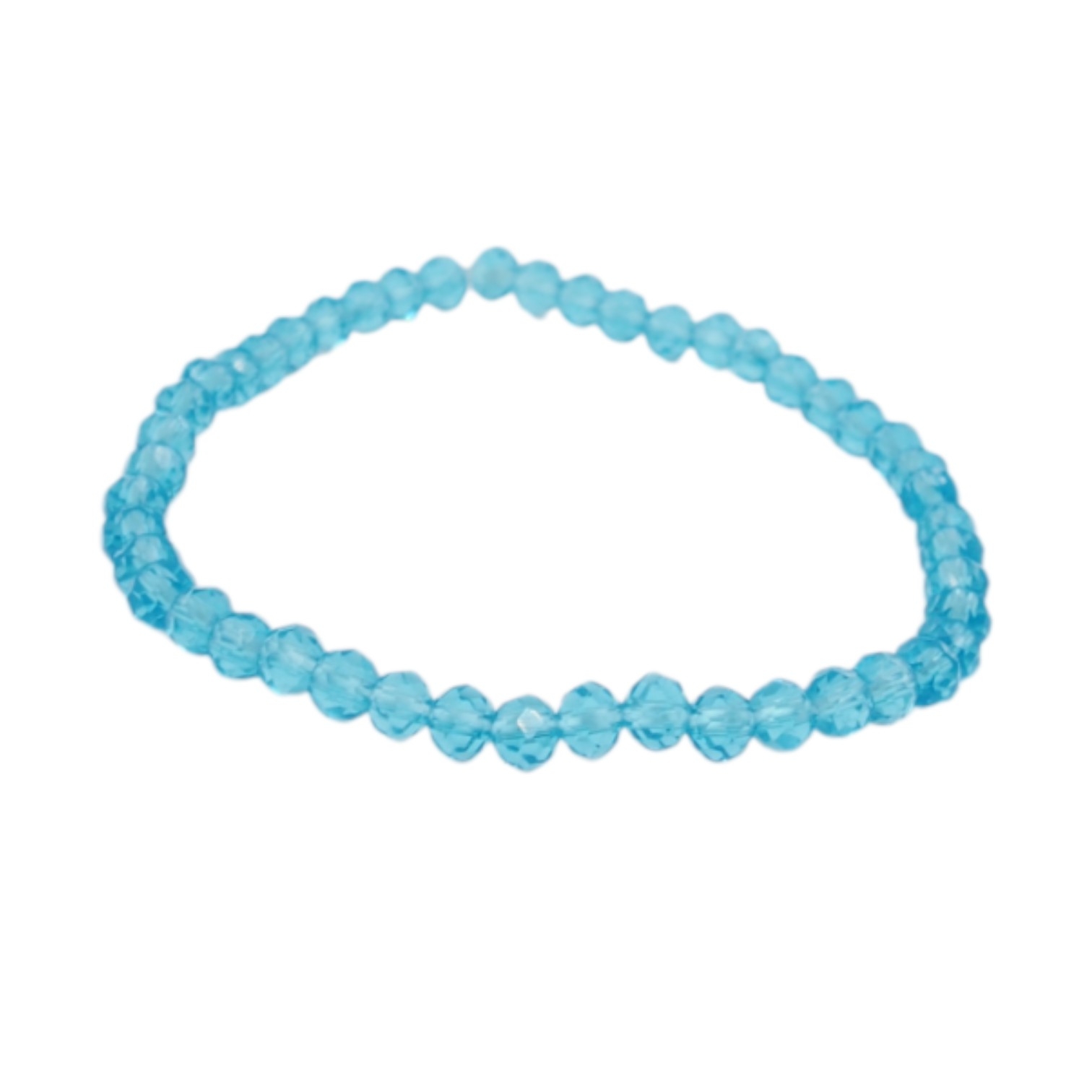 Žydra karoliukų apyrankė