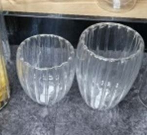 Dvigubo stiklo puodelis 350ML.