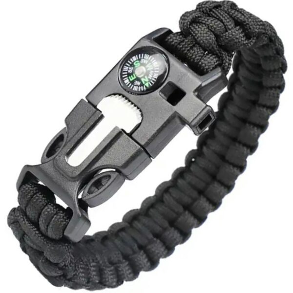 Išgyvenimo apyrankė JUODA