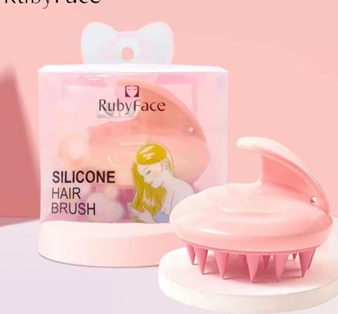 Silikonins plaukų šepetys/masažuoklis