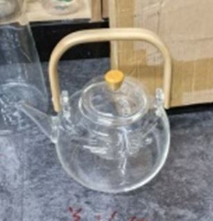 Stiklinis arbatos plikimo arbatinukas