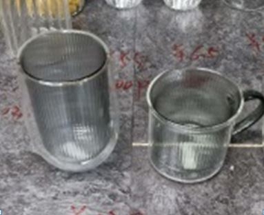 Stiklinis puodelis TR1831A 250ML.