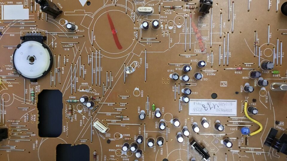 Elektronikos komponentai (iliustracinė nuotrauka) (iliustracinė nuotrauka)
