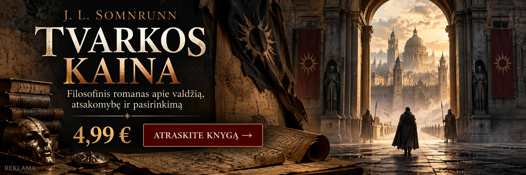 Tvarkos kaina – J. L. SOMNRUNN romanas